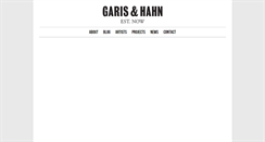 Desktop Screenshot of garisandhahn.com